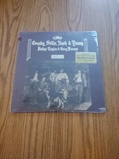 Crosby, Stills, Nash And Young Deja vu Sealed Lp Cut Out Textured  SD 19118 Hype