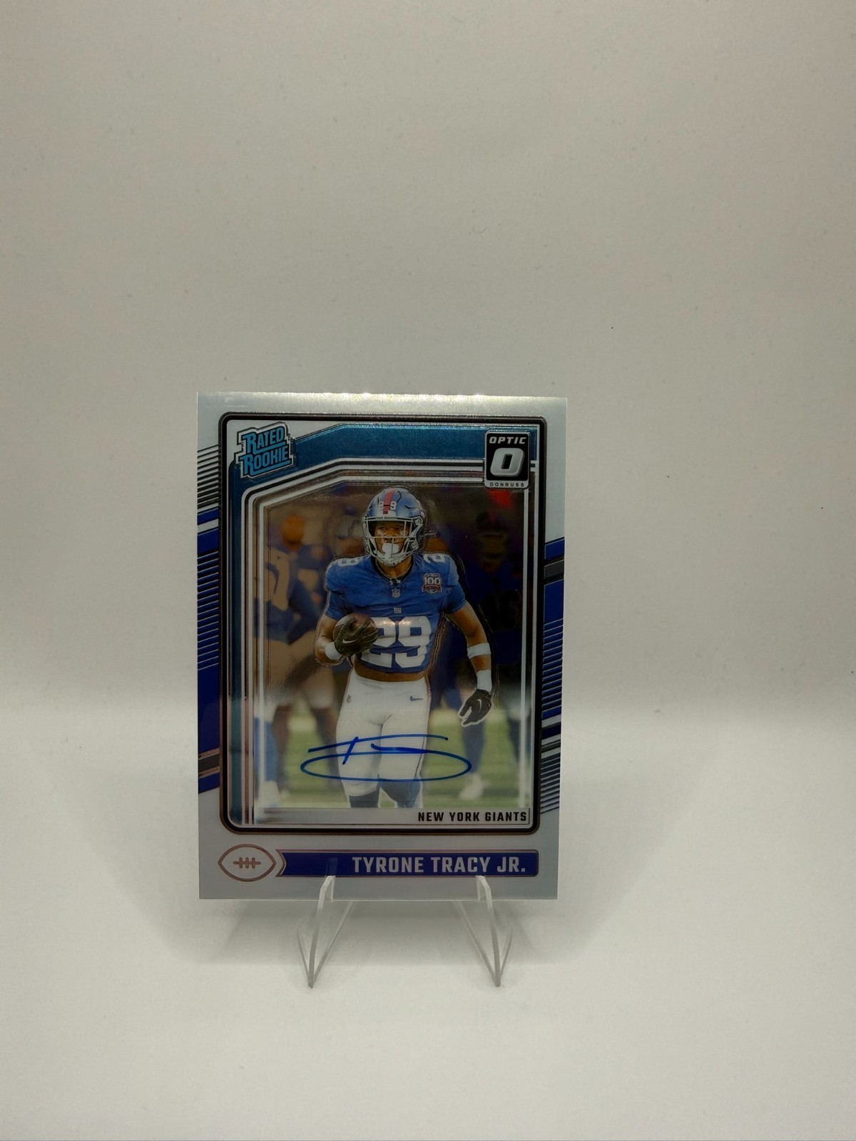 2024 Panini Donruss Optic Rated /325 Tyrone Tracy Jr #259 Rookie Auto RC