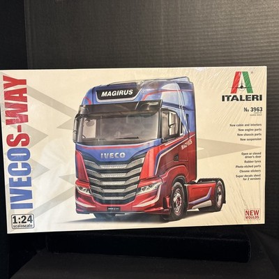 ITALERI 3963 IVECO S-WAY TRUCK MODEL KIT-NIB-1:24 SCALE