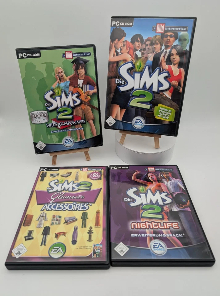 Die Sims 2 + Die Sims 1 PC | Verschiedene Add Ons / Erweiterungspack | AUSSUCHEN - Bild 2 von 2