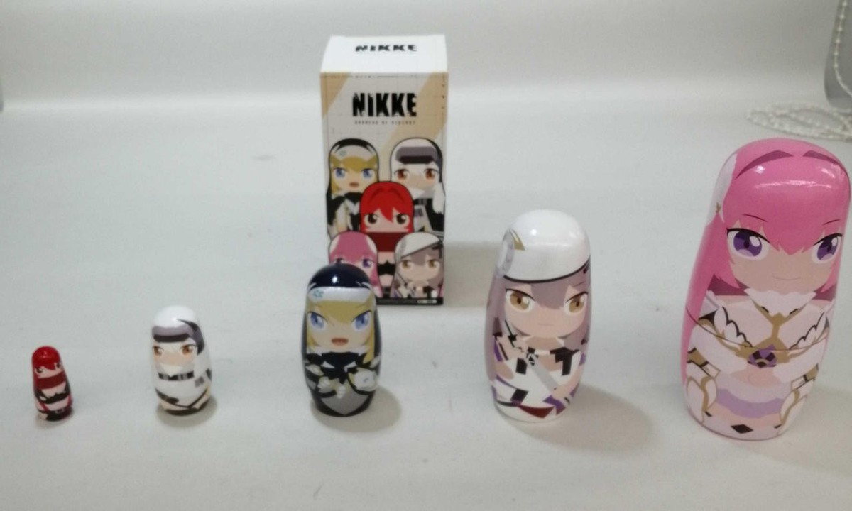 NIKKE BOX 1周年記念BOX アクスタセット マトリョーシカ Goddess of Victory NIKKE 1st Anniversary Box Set Limited Acrylic