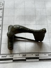 Echte römische Bronze Fibel Gewandfibel ca. 100-300 nach Christus TOP!