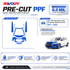 Ppf Front Kit Rockers For 2017-2022 Chevrolet Sonic Lt With Rs Package Ppf Front Kit Rockers For 2017-2022 Chevrolet Sonic Lt With Rs Package