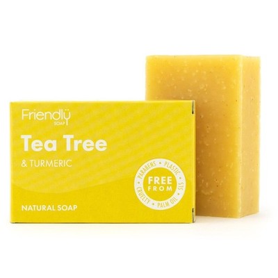Friendly Soap Teebaum & Kurkuma Seife 95g