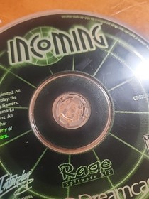 Incoming (Sega Dreamcast, 1999) Disc Only TESTED!