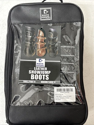 Majyk Equipe Boyd Martin Leather Tendon Boot Show Jumping Medium/Large Horse