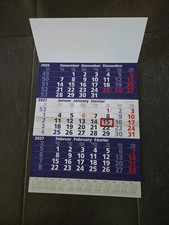 3-Monats-Wandkalender 2027