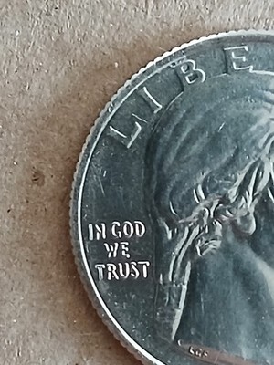 2024 D Mint Hope Quarter 'In Cod We Trust' Error Coin Dr. Murray Reverend