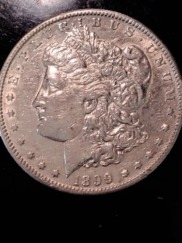 1899 S Morgan Silver Dollar Mid AU Grade Key Date
