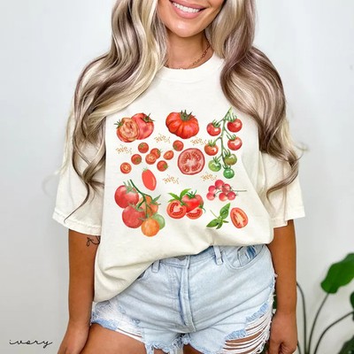 Tomato Fruit Comfort T-Shirt Vegetable Food Lover Gift