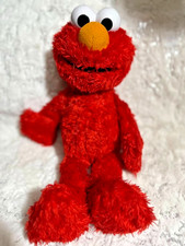 Hasbro Sesame Street Plush Elmo Stuffed Animal Toy Red 2016 Muppet Works Vintage