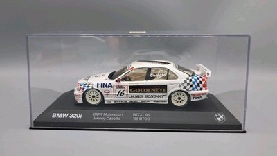 BMW E36 320i J. Cecotto, James Bond, GOLDENEYE 1:43, Minichamps Model, 1995
