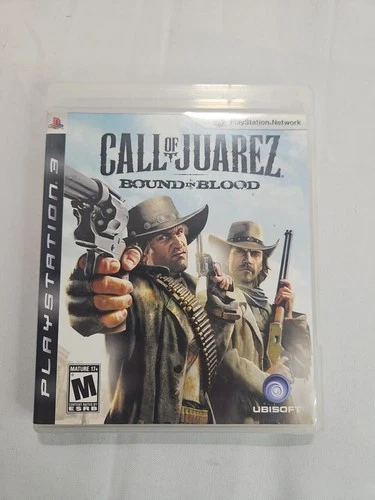 Call of Juarez: Bound in Blood  PlayStation 3, Pre-owned tested. A5