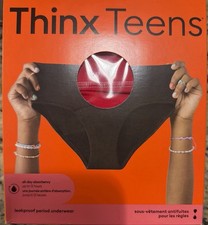 Thinx Teens Period Underwear Small 9-10 Lot Of 4 Pairs - Hot Pink