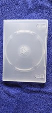 NEW 14mm CLEAR Single 1-Disc DVD Premium Case CD - Games w/ Outer Plastic Sleeve