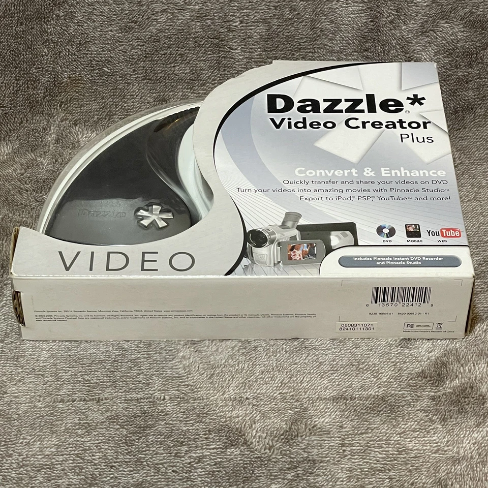 Dazzle Video Creator Plus DVD Converter VHS RCA Video Capture - Brand New - Image 4 of 4