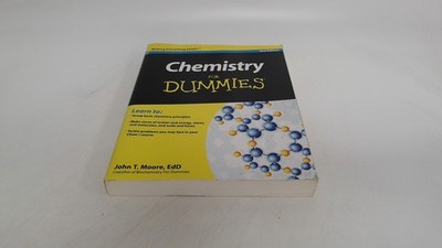 			Chemistry For Dummies, 2nd Edition, Moore, John T., John Wiley an		