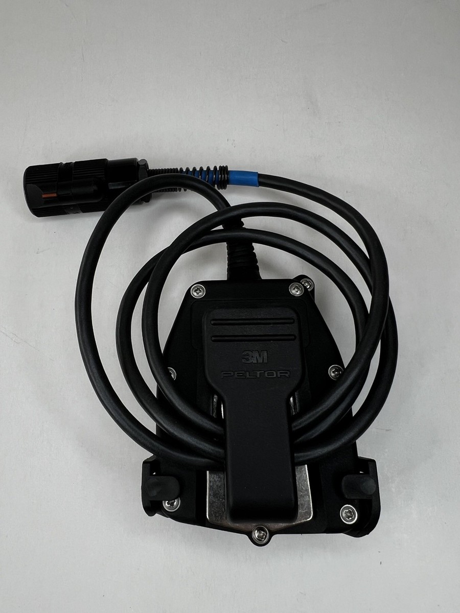 3M Peltor Push-To-Talk (PTT) Adapter FL5601-02 – 6-Pin Military
