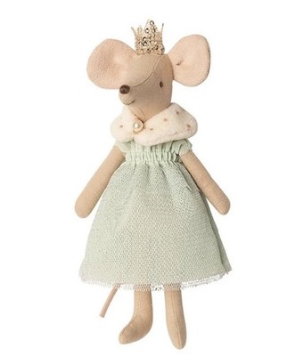 New Maileg Queen Mouse Royal Family Mom Retired NWT