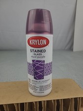 Krylon Stained Glass Paint, 11.5 oz, Royal Purple