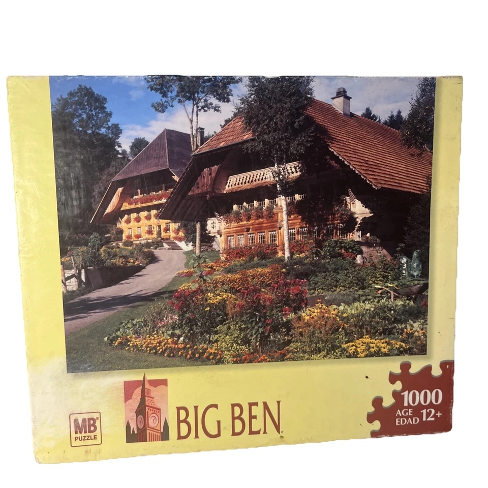 Big Ben, Suiza (sellado) París e Italia 1.000 piezas rompecabezas lote de 3 Foto 2 de 4