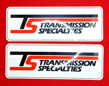 11 Transmission Specialties Racing Nhra Drag Race Vinyl Sticker Decal Lot Of 2