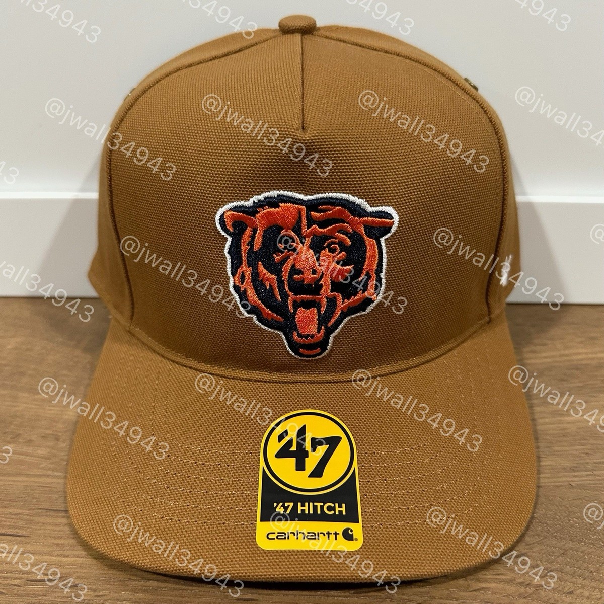 Chicago Bears Carhartt x '47 Hitch Adjustable Snapback Hat Cap