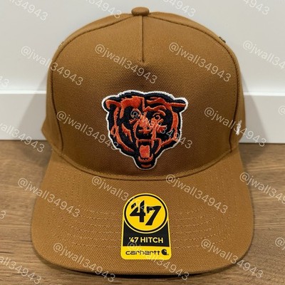 Chicago Bears Carhartt x '47 Hitch Adjustable Snapback Hat Cap