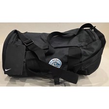 NWT Nike black duffel bag with the BHM1 logo