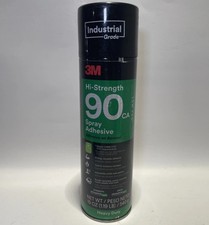 3M 90Ca Spray Adhesive, Hi-Strength 90Ca Series, Orange, 19 Oz, Aerosol Can