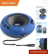 Spacious 48'' Snow Tube for Kids and Adults – Enjoy Winter Outdoors Together