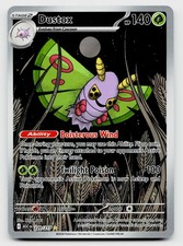 Pokemon Dustox 220/217 IR Illustration Rare Full Art Holo Card TCG
