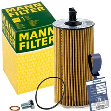 MANN FILTER ÖL-FILTER ÖLWECHSELSET passend für BMW 1er F20 3er E90 F30 5er F10