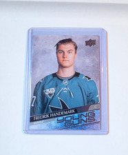2020-21 Upper Deck Young Guns Fredrik Handemark #711 - Rookie Sharks