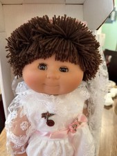 Zapf Creation Bride Wedding Cloth Doll Curly ...