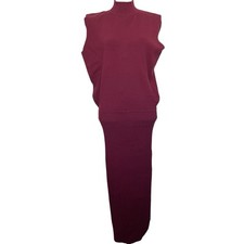 Banana Republic Lenzing Ecovero Serene Sweater Dress Sz M Tall Office Event NWT