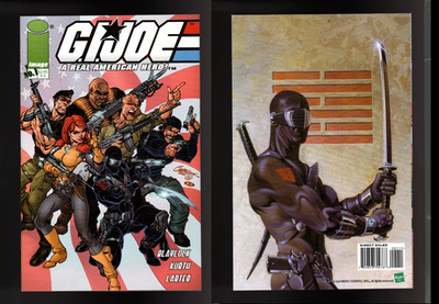 #ad G.I.JOE:A REAL AMERICAN HERO #1 9.4 9.6 IMAGE 2001 J. SCOTT CAMPBELL CGC IT $22.50