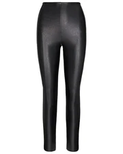 Commando Black Faux Leather Legging - SLG06