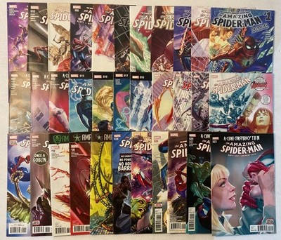 Amazing Spider-Man (2015) #   1-32 + ANNUAL (9.0-VFNM) COMPLETE SET 2015-2017