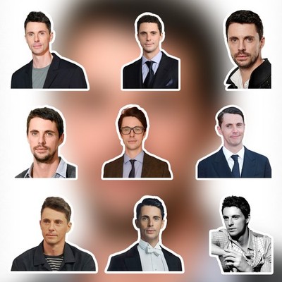 Matthew Goode Stickers-Waterproof Die-Cut Vinyl Stickers-9 PCS Stickers