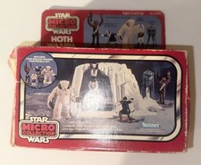 Complete Vintage 1982 Kenner Star Wars Micro Collection Hoth Wampa Cave W Box