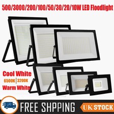 30W 50W 150W 500W LED Floodlight Spot Light Security Flood Outdoor Garden Lamp