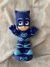 PJ Masks Blue Catboy  Just Play  Figure- Playtime Bath Pool Collectible Toy EUC