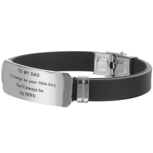 Stainless Steel Bracelet Man Jewelry for Men Wristband Cuff Bangle - 第 3/12 張圖片