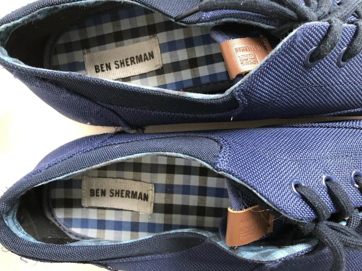 Ben Sherman canvas loafers Ben Sherman Gray Canvas Loafers Shoes Men Size 13 | eBay main image 2