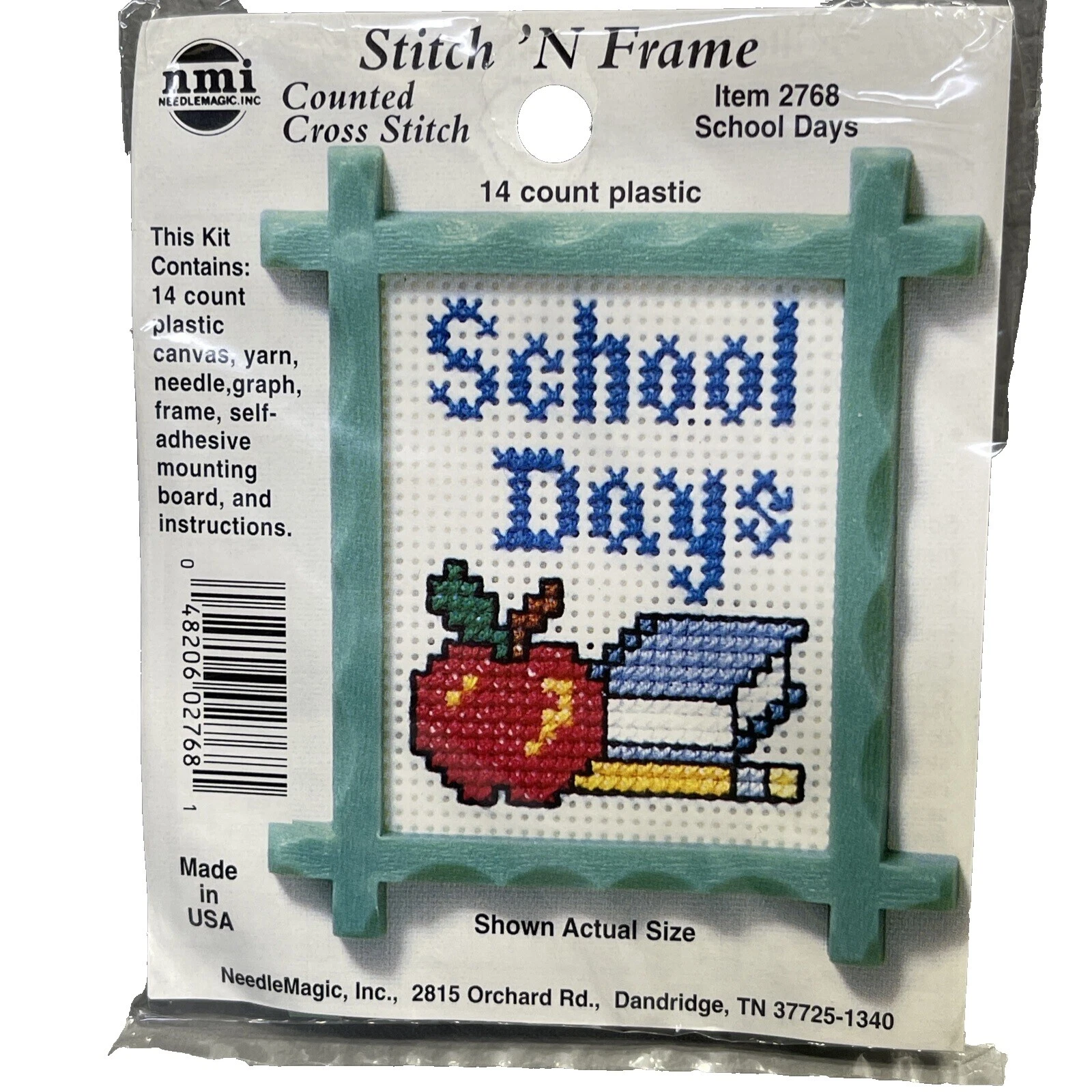 School & Educational Cross Stitch Cross Stitch Kits
