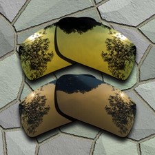 US Yellow Golden Bronze Copper Lenses Replacement For-Spy Optic Logan Polarized