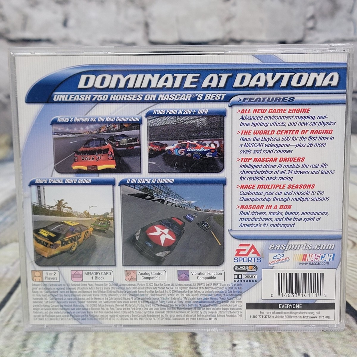 Lot lot de 5 jeux PS1 Nascar 2000 Weakest Link Classic