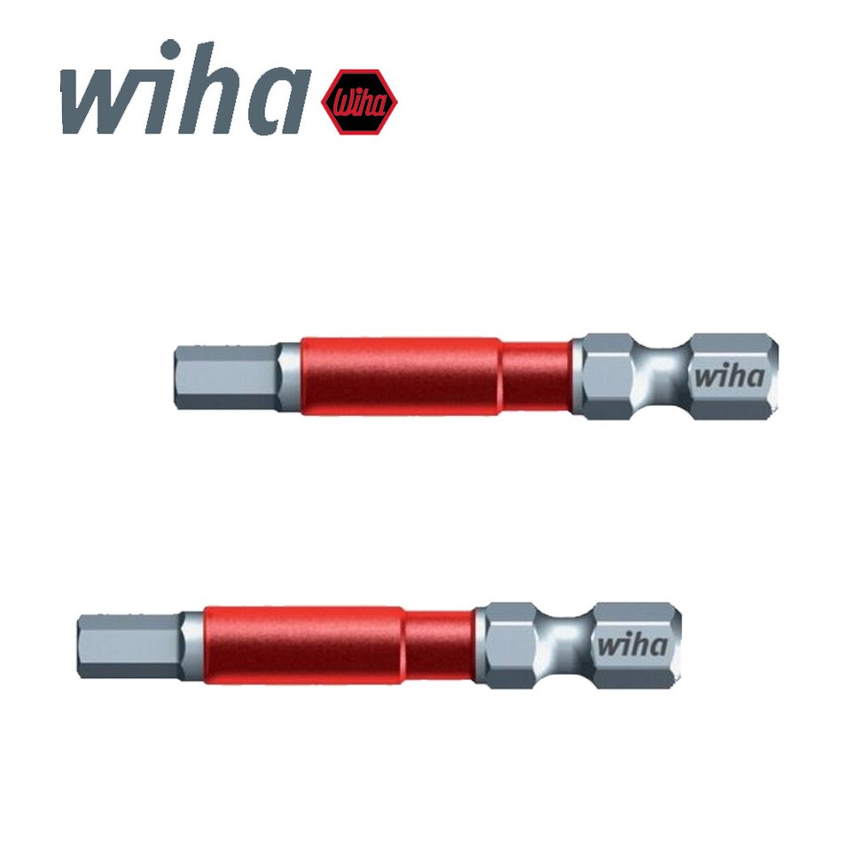 Wiha Terminator Impact Power Bit - 1/8" Hex Drive, 49mm Length