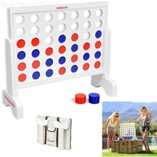 Giant Connect Four Indoor&Outdoor Party Fun Beach Game Adults&Kids Family Fun